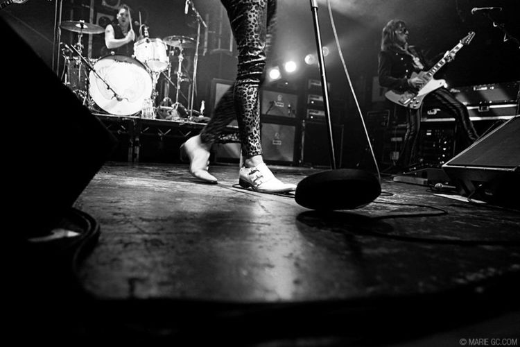 Rival Sons on stage 