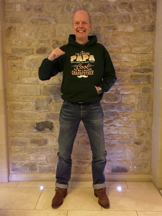 Jerry Hopkinson in his JW Suede Doomsday Buckle boots