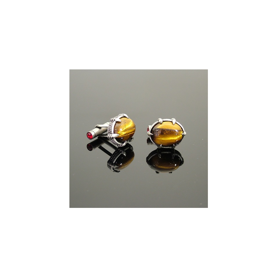 Cufflinks - Beastclaw Tigereye