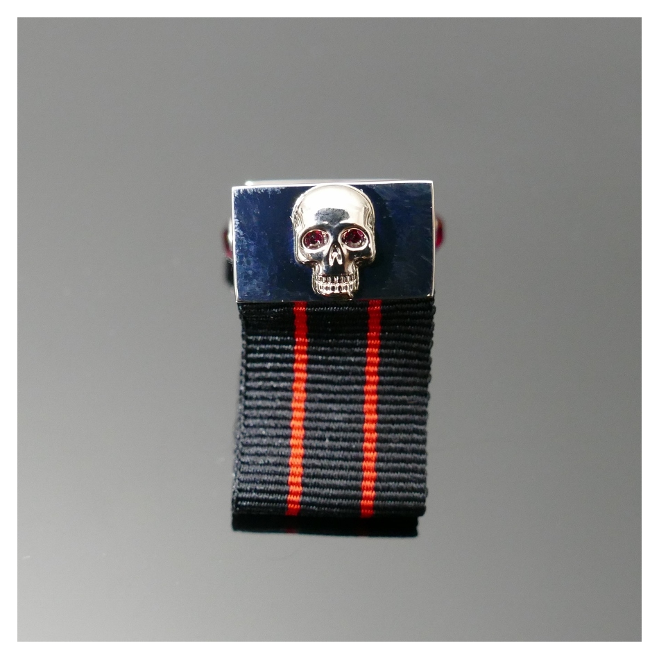 Cufflinks - Death Before Dishonour - SILVER
