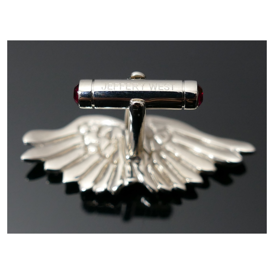 CUFFLINKS - 'ICARUS WINGS' - Polished finsh