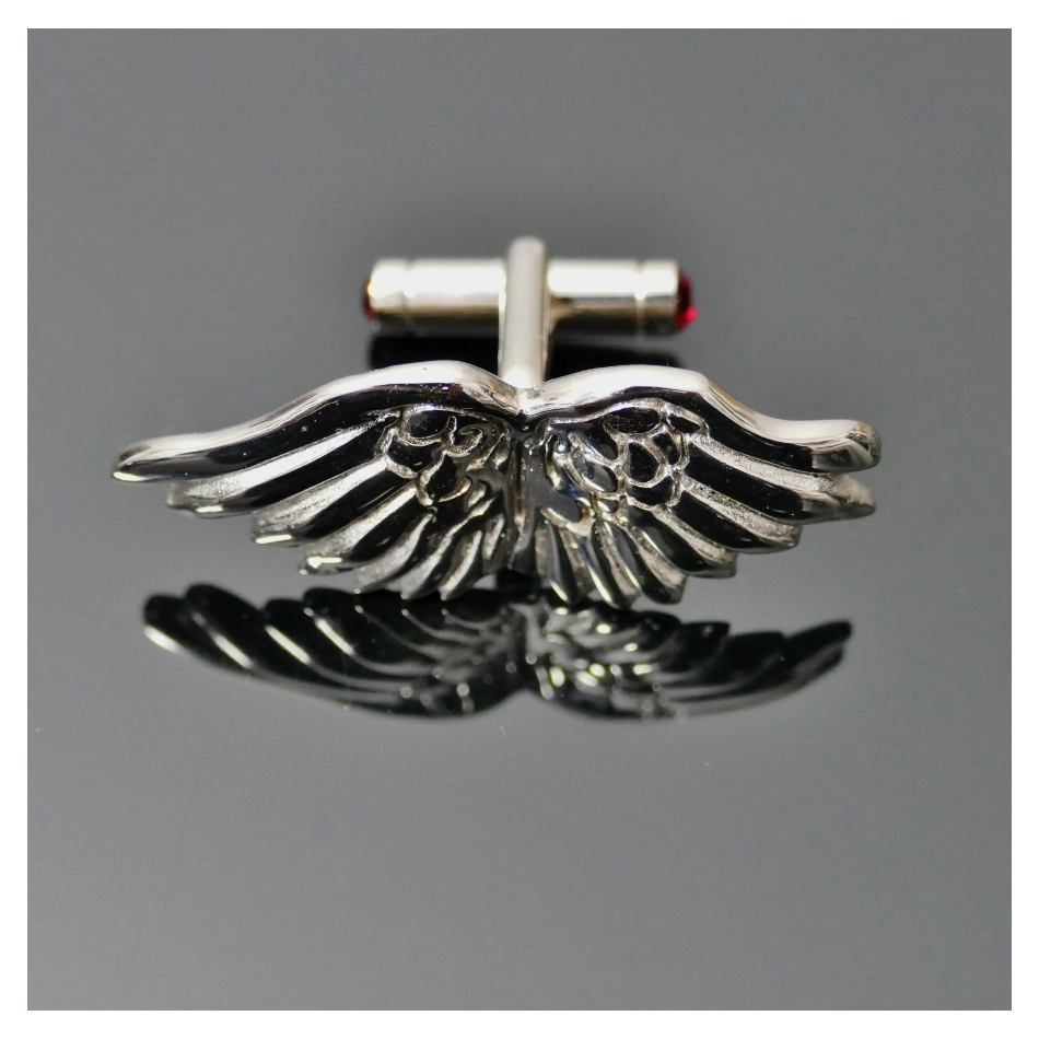 CUFFLINKS - 'ICARUS WINGS' - Polished finsh