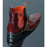 Dexter - 'Novikov' Polished Punch Chelsea Boot