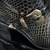 Dilettante 'The Duke' Buckle detail zip boot