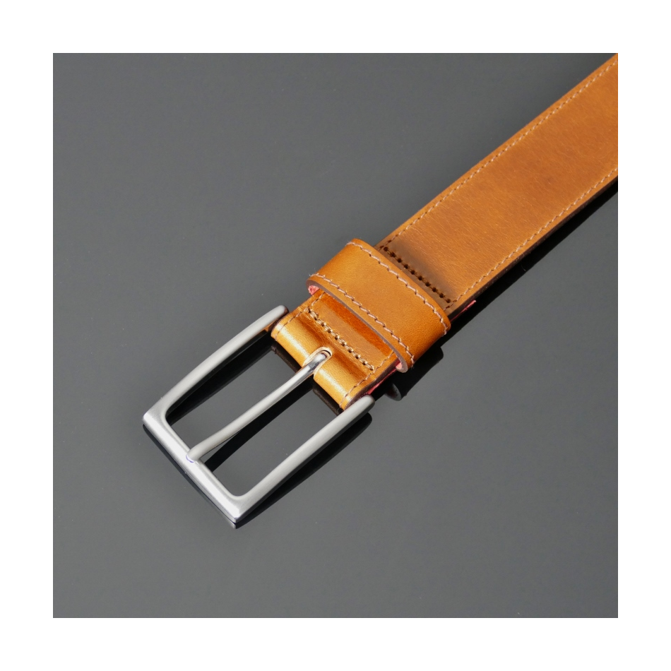 Dirk Jeans Belt - Cedar Calf