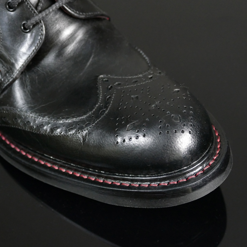Hannibal Rising - Classic Brogue Derby Boot with Rubber Sole