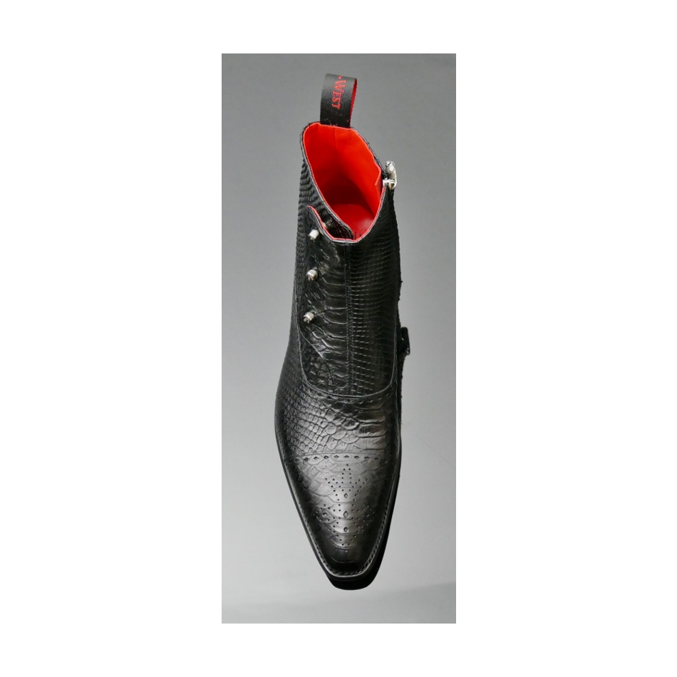 Lugosi - 'Gargoyle' Skull Spat Boot