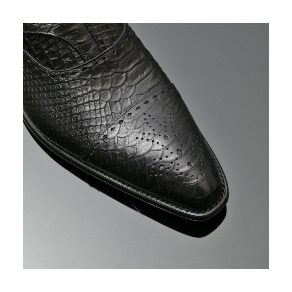 Lugosi - 'Gargoyle' Skull Spat Boot