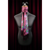 Mutant Ivy Scarf and Pocket Square Set - Plum