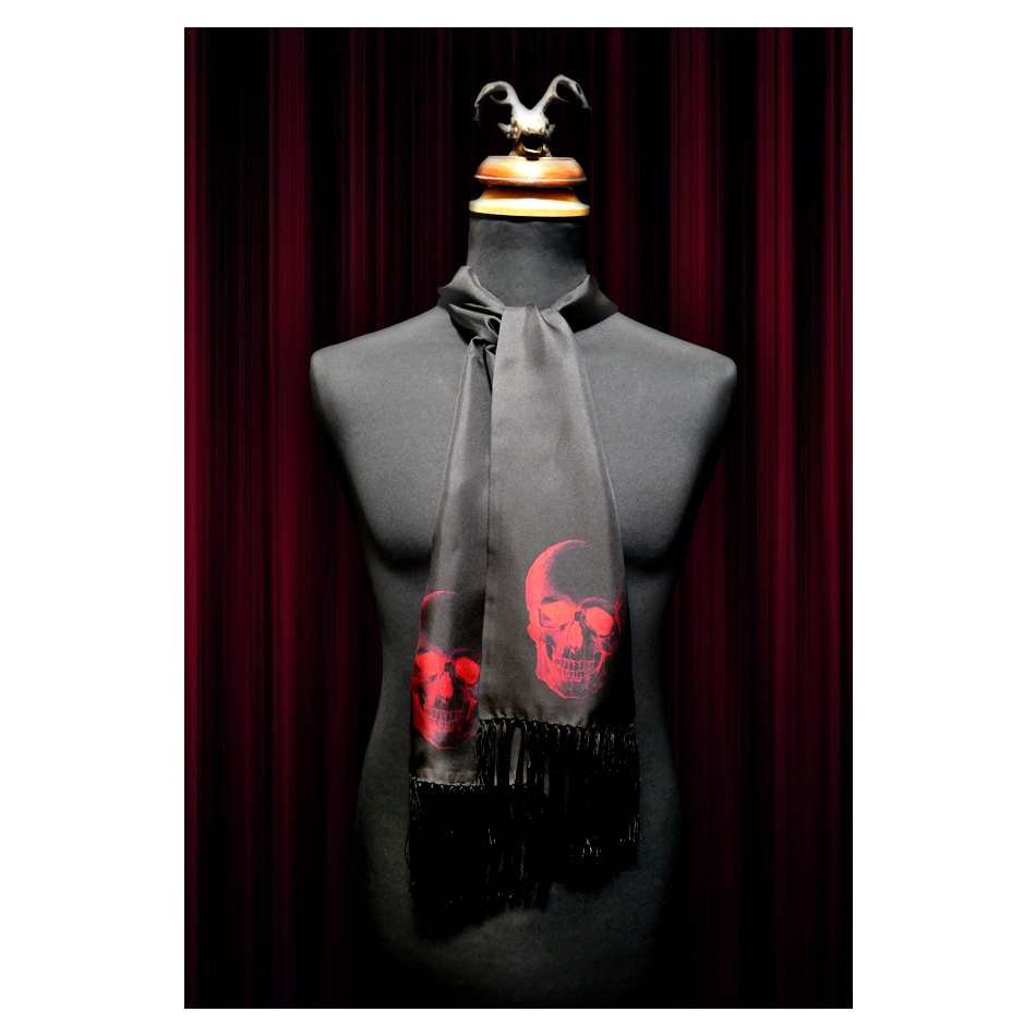 Out Of His Skull Scarf and Pocket Square Set