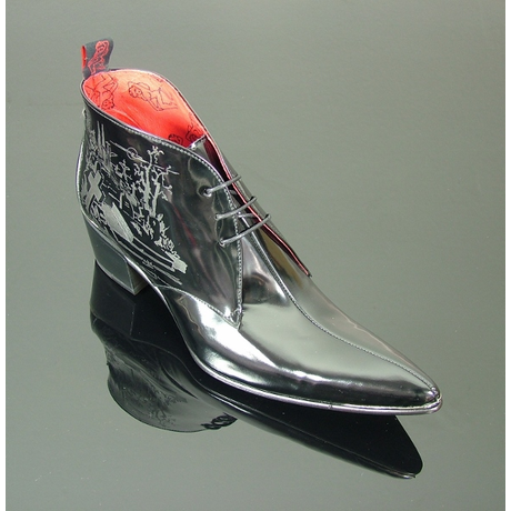 Sylvian J668 - 'GHOSTS' Graveyard Chukka Boot