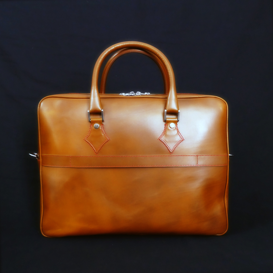 The 'Bourdain' Travel Case - Tiziano Tan Calf