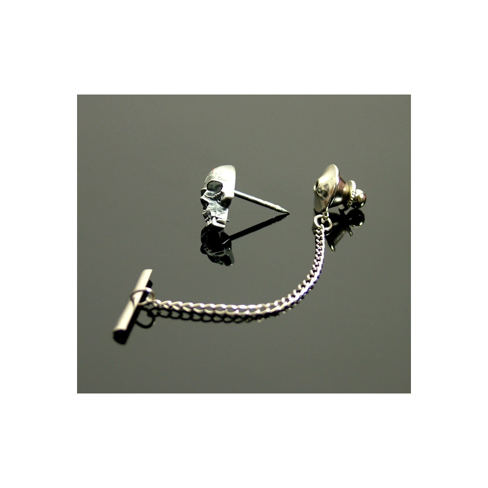 Tie Pin - Vampire Skull