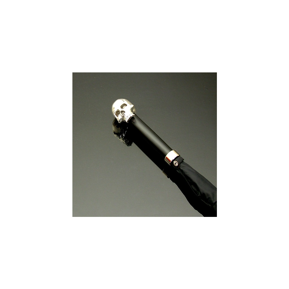 Umbrellas - Silver Byron Vampire Skull