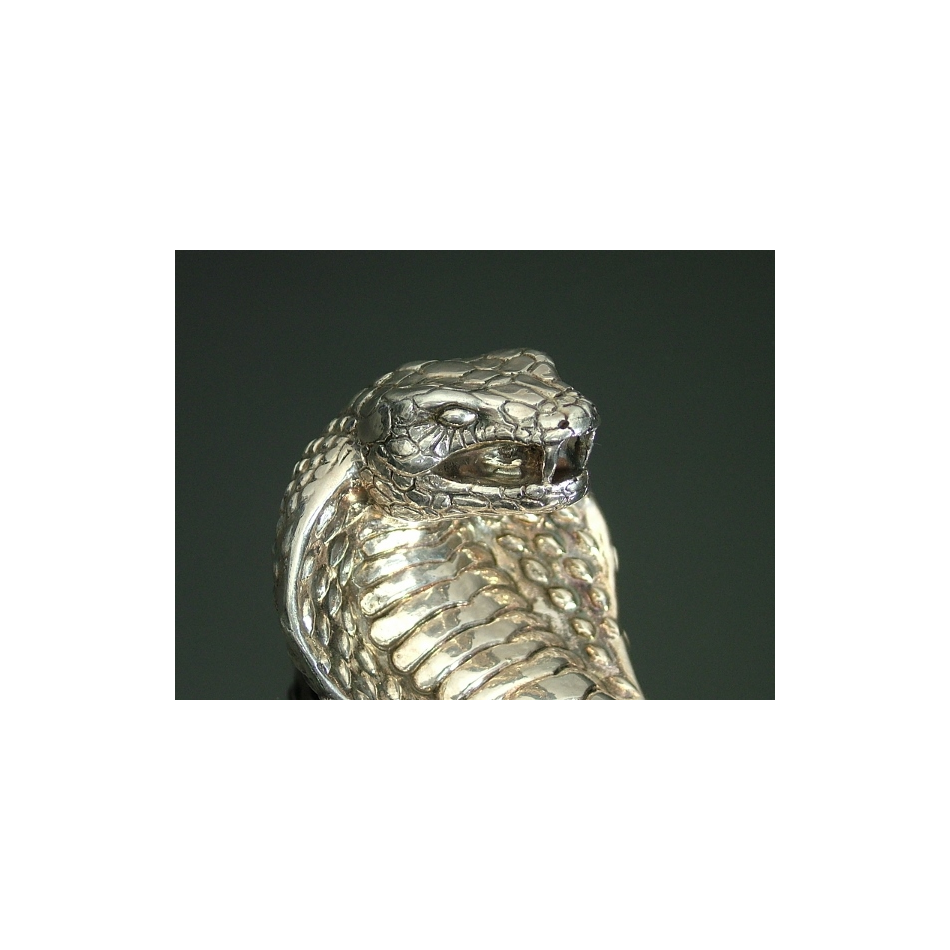 Umbrellas - Silver Spitting Cobra Head